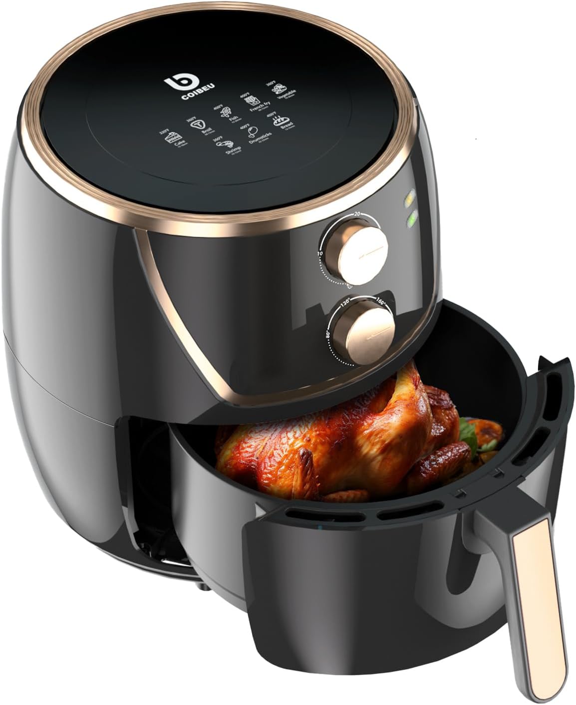 Air Fryer Fritadeira Sem Óleo Air Fryer 5L 1500W WKK 002 - Versátil