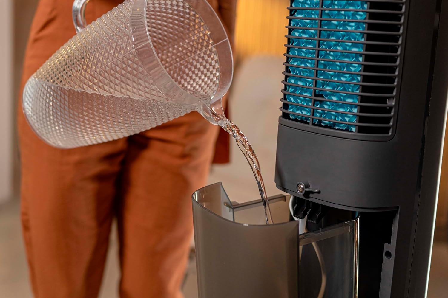 WAP Climatizador de Ar AIR FRESH 4 em 1 com Reservatório para Essência e 3 Níveis de Velocidades Baixo Ruído 90W - Moderno