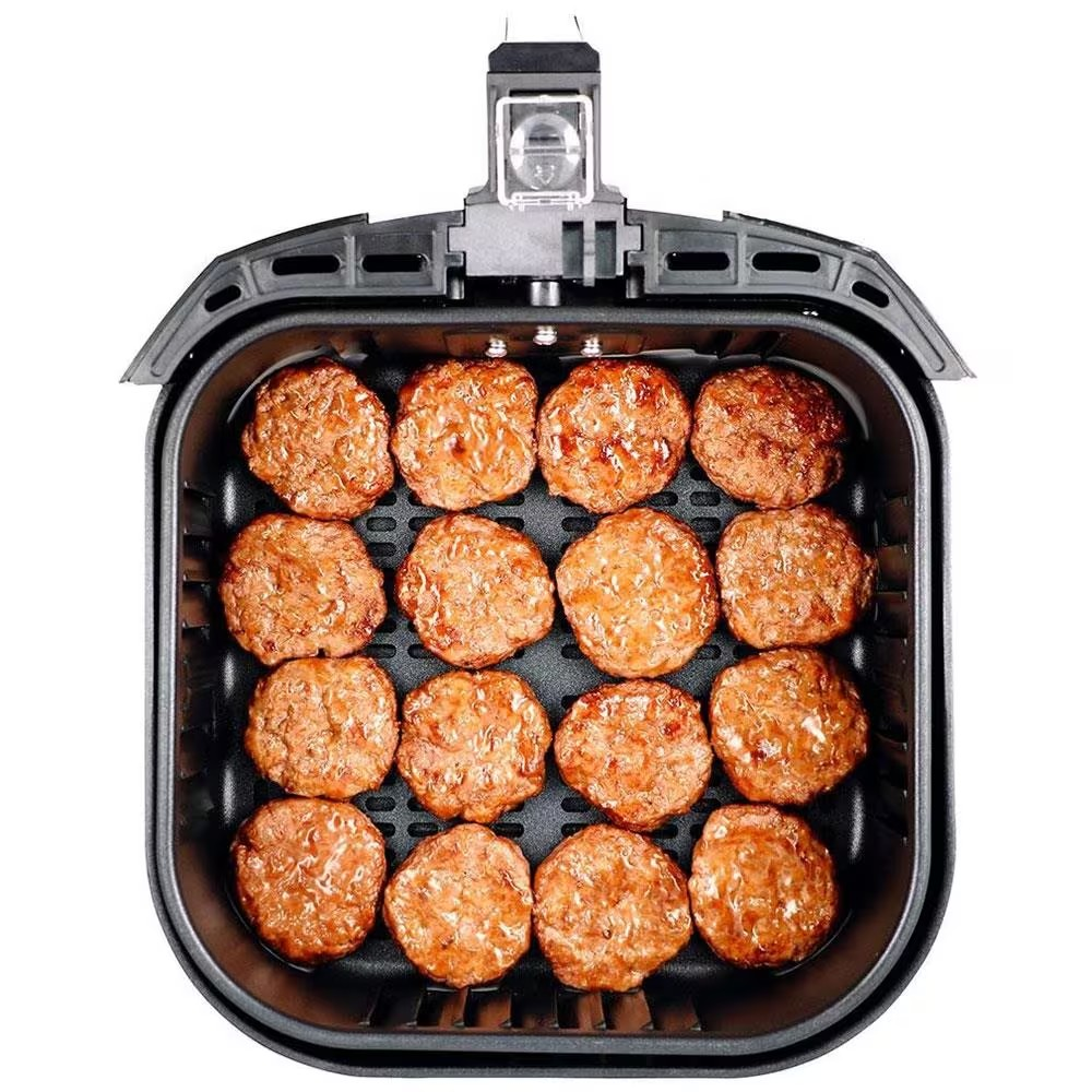 Fritadeira Elétrica Sem Óleo Air Fryer Mondial Grand Family AF 55I 5 5L – Preta/Inox - Elegante