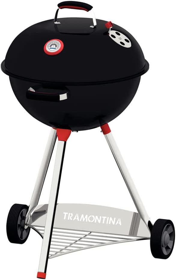 Tcp 56L Churrasqueira a Carvão Tramontina Preto - Elegante