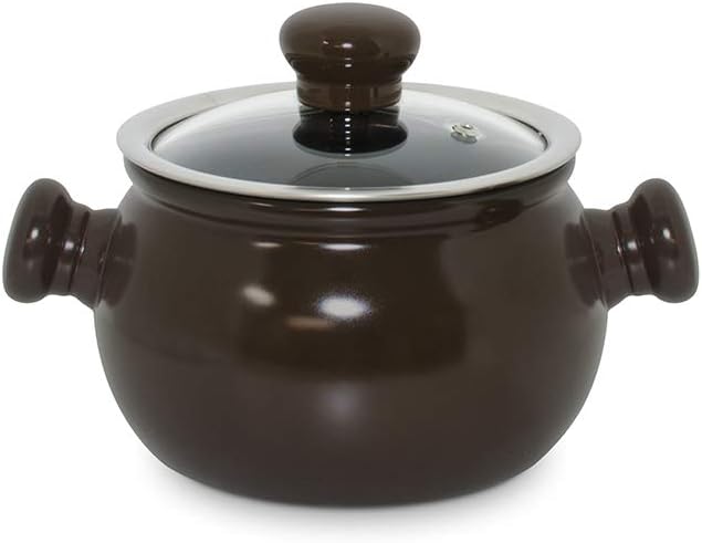 Conjunto De Panelas Premiere Joy 5 Peças Chocolate Ceraflame - Elegante