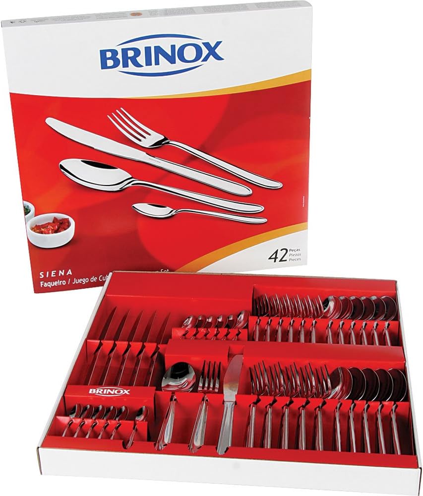 Faqueiro Siena Brinox 5109/102 Aço Inox - Eficiente