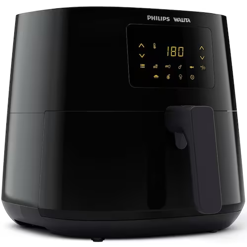 Fritadeira Elétrica Sem Óleo Air Fryer Philips Walita RI9270 XL 6 2L Digital – Preta - Versátil