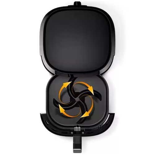 Fritadeira Elétrica Sem Óleo Air Fryer Philips Walita RI9252 4 1 L Digital Preta - Alta Performance