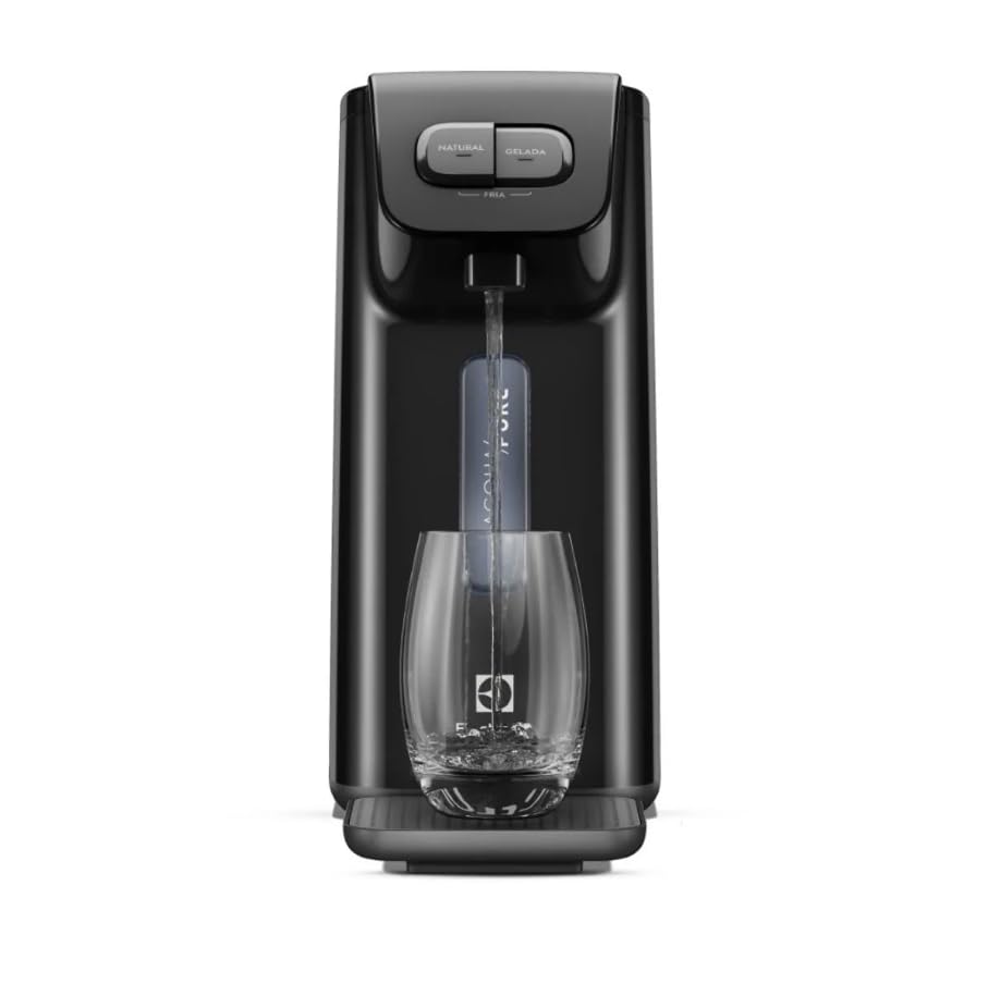 Purificador Electrolux Água Gelada 3 Níveis Efficient Eletrônico (PE15P) Bivolt (Preto) - Elegante