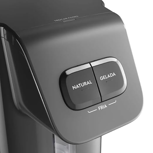 Purificador Electrolux Água Gelada 3 Níveis Cinza Efficient Eletrônico (PE15X) Bivolt - Elegante