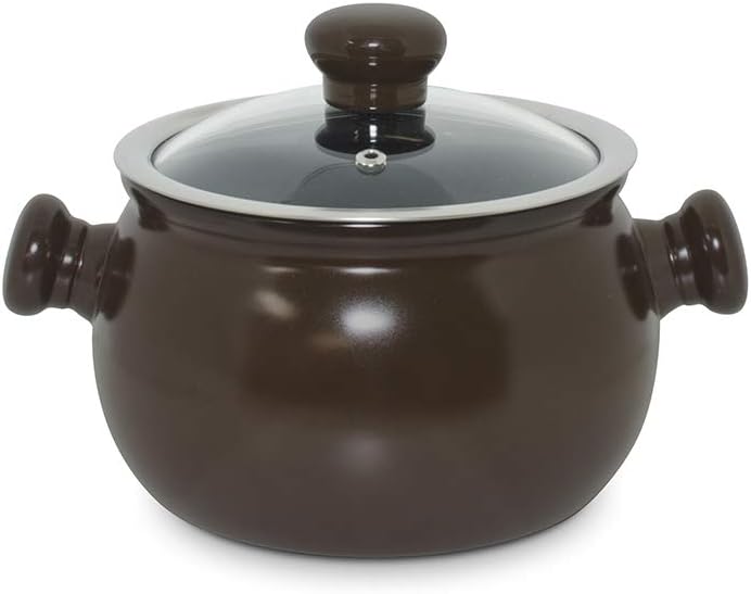 Conjunto De Panelas Premiere Joy 5 Peças Chocolate Ceraflame - Elegante