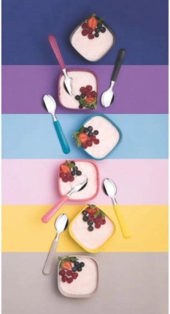 Kit para Sobremesa 12 Peças Tramontina Mixcolor Colorido - Eficiente