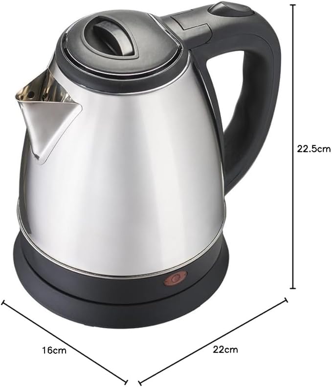 Agratto 783 Chaleira Elétrica 127v Preto/Inox - Elegante