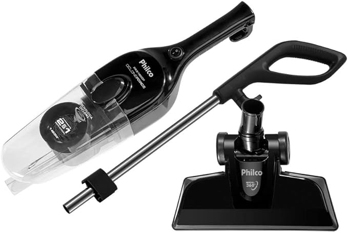 Aspirador de Pó Philco Vertical 2 em 1 1450w Preto Pas1600p 127 - Premium