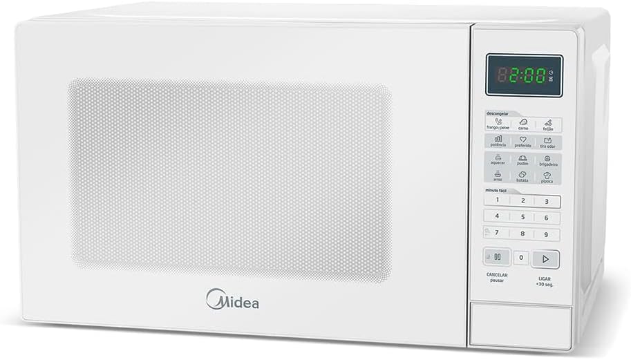 Forno Micro ondas 20L Branco Midea 127V MRAB21 - Moderno