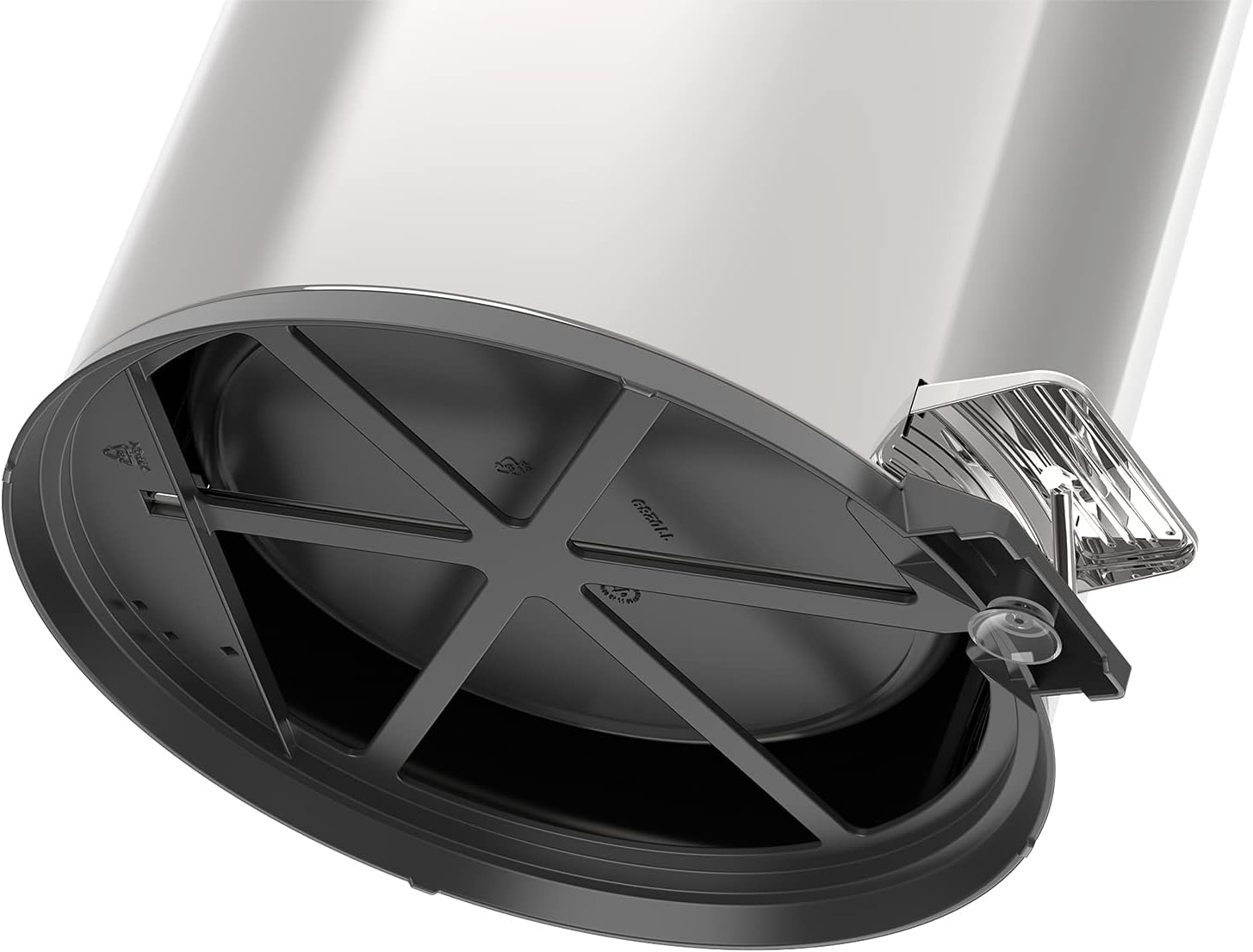 Lixeira com Pedal em Aço Acabamento Polido Tramontina Inox 20Litros - Premium