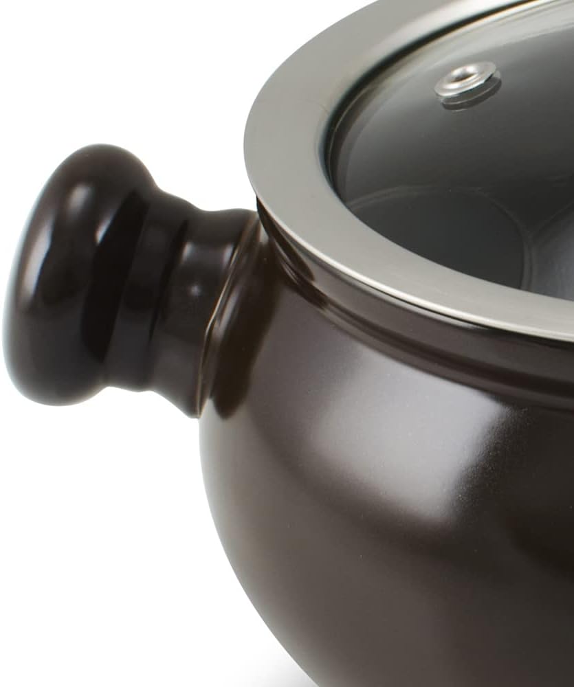 Conjunto De Panelas Premiere Joy 5 Peças Chocolate Ceraflame - Elegante