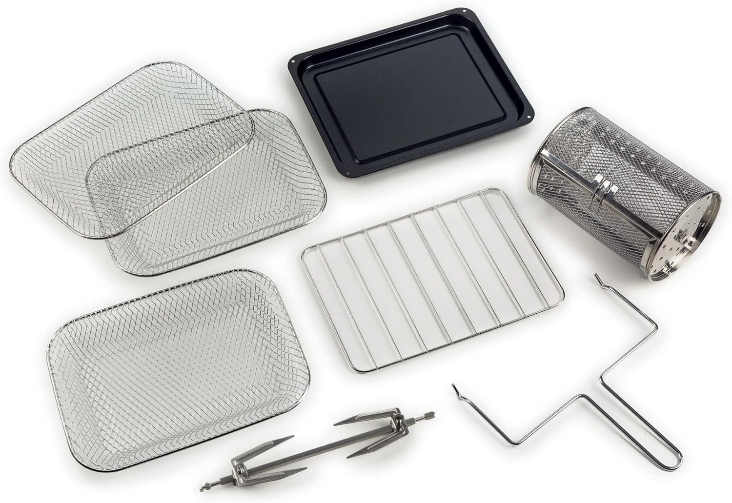 Ariete 4632 Fritadeira 2 em 1 Air Fryer e Forno Elétrico Vintage Verde Capacidade de 16 Litros 1400 Wats Porta Transparente - Moderno