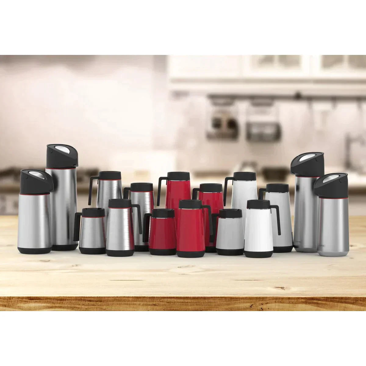 Bule Térmico Tramontina Exata em Aço Inox 750 ml - Premium