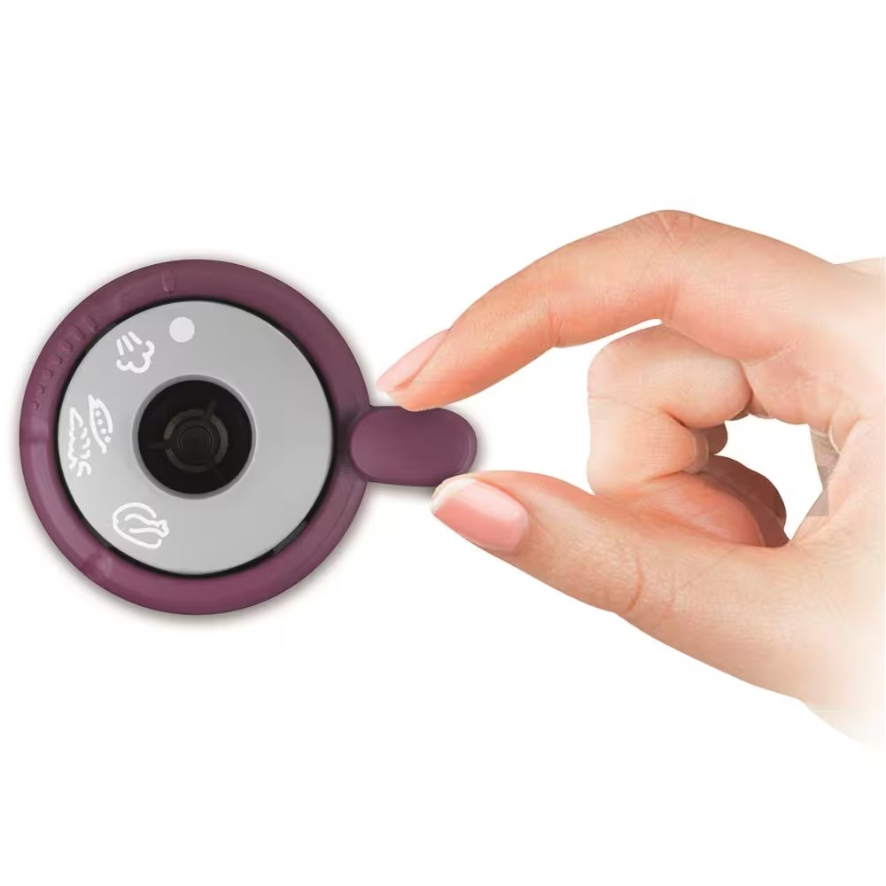 Panela de Pressão com Cesta 6L Rochedo em Aço Inox com Fundo Triplo Fechamento Externo 5 Sistemas de Segurança e Cesto de Vapor - Exclusivo