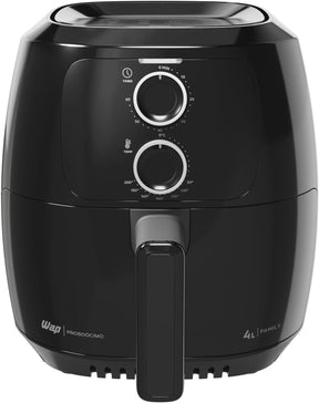 WAP Fritadeira Elétrica Air Fryer FAMILY WAFF2 P 4 Litros Preto Revestimento Antiaderente 1500W - Premium