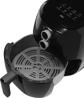 WAP Fritadeira Elétrica Air Fryer FAMILY WAFF2 P 4 Litros Preto Revestimento Antiaderente 1500W - Premium