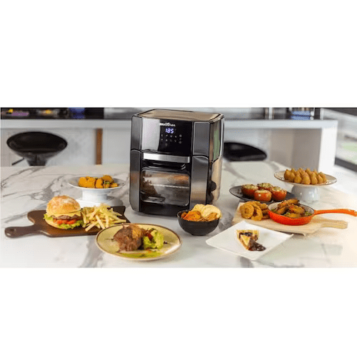 Fritadeira Elétrica sem Óleo Air Fry Britânia Oven BFR2100P 12L Preta - Elegante