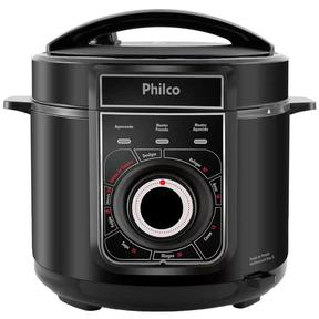 Panela Elétrica de Pressão Multifuncional Philco PPP02PI 5L – Preta - Completo