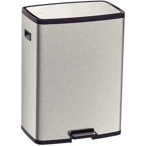 Lixeira Tramontina Octos em Aço Inox com Balde Removível e Pedal 45 L - Moderno
