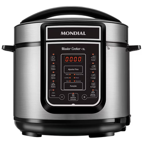 Panela Elétrica de Pressão Mondial Digital Master Cooker PE 38 5L Preta - Eficiente