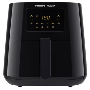 Fritadeira Elétrica Sem Óleo Air Fryer Philips Walita RI9270 XL 6 2L Digital – Preta - Versátil