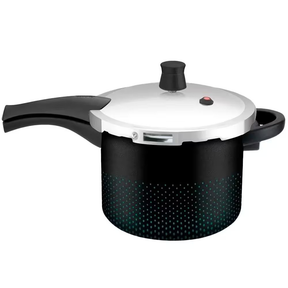 Panela de Pressão 7.6L Fechamento Externo Smart Rochedo Preta - Premium