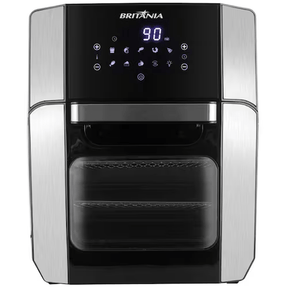 Fritadeira Elétrica sem Óleo Air Fry Britânia Oven BFR2100P 12L Preta - Elegante