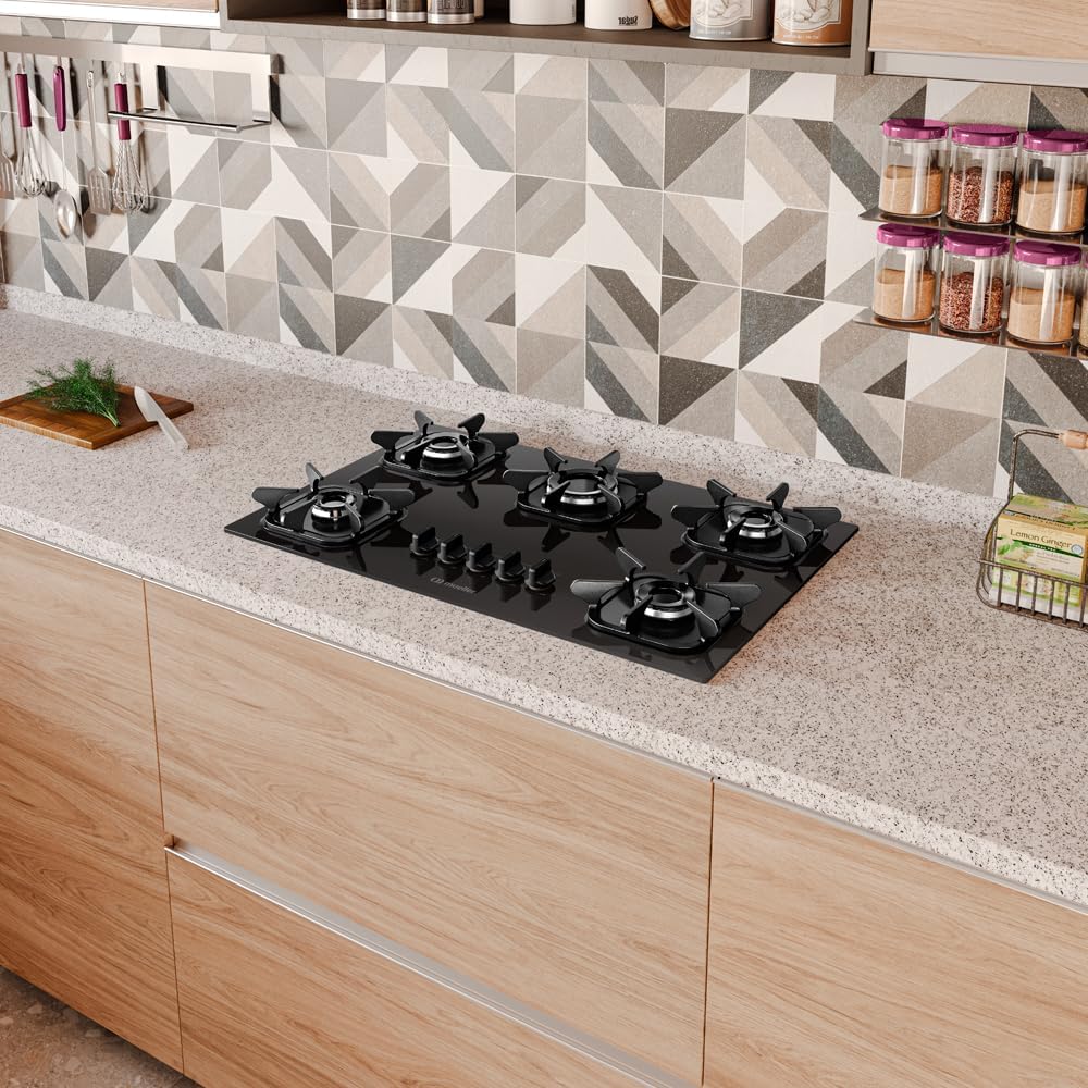 Cooktop 5 Bocas Mueller Bivolt G5 - Elegante