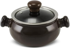 Conjunto De Panelas Premiere Joy 5 Peças Chocolate Ceraflame - Elegante