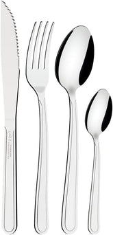 Faqueiro em Aço Inox Búzios com 24 Peças - Premium