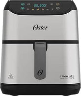 Oster Fritadeira Digital Inox 5L com Painel Touch - Moderno