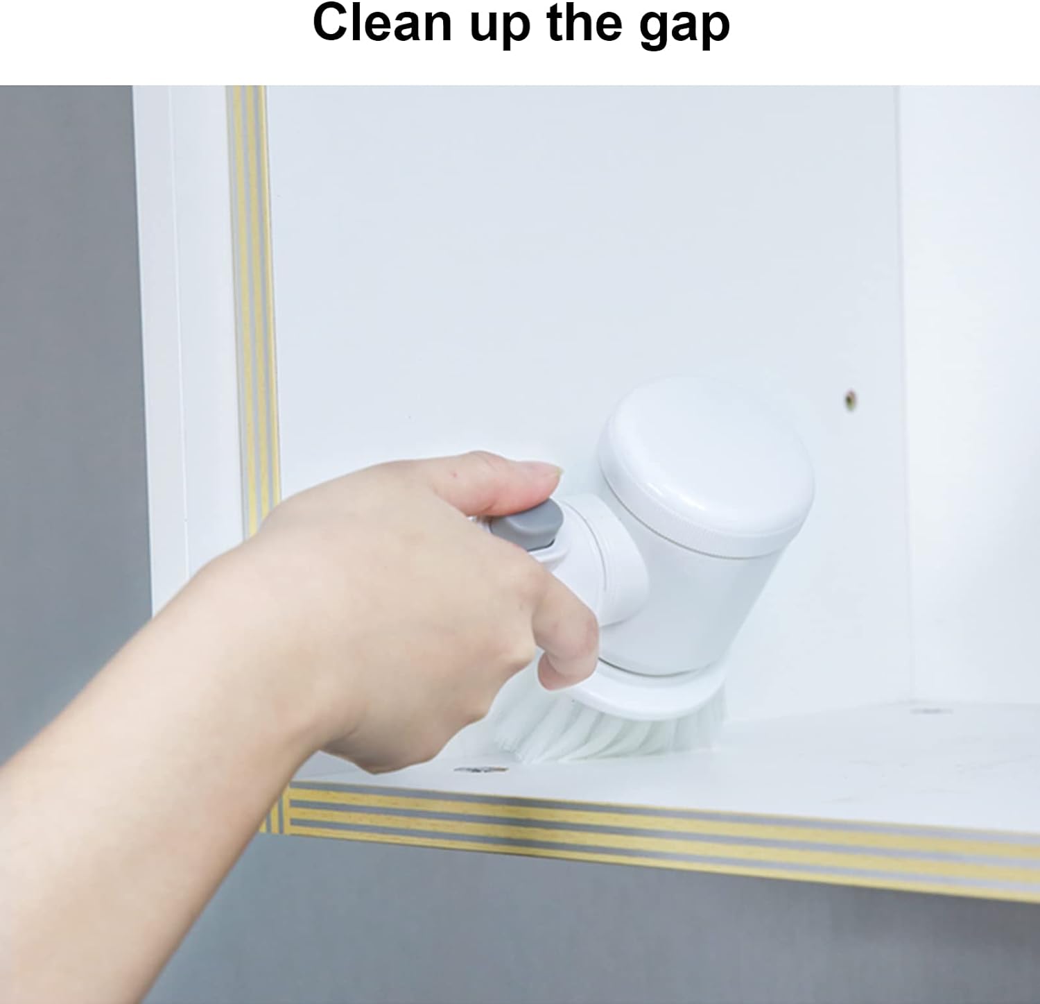 Escova elétrica de limpeza 5 em 1 Magic USB Charging Powered Scrubber para cozinha banheiro banheira chuveiro tapete bidê sofá Escova de limpeza elétrica Escova de limpeza 5 em 1 Escova de limpeza Escova de limpeza de carregamento USB. - Premium