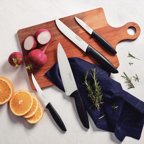 Jogo De Facas Top Faqueiro Tramontina Lâmina Aço Inox Plenus - Versátil