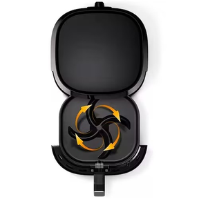 Fritadeira Elétrica Sem Óleo Air Fryer Philips Walita RI9252 4 1 L Digital Preta - Alta Performance