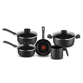 Conjunto 5 Peças Antiaderente Pratic Rochedo Cinza - Premium