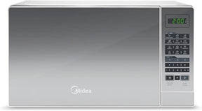 Forno Micro ondas 20L Branco Espelhado Midea 127V MRAM21 - Moderno