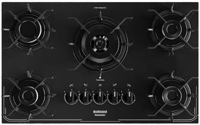 Cooktop 5 Bocas a Gás Itatiaia Itamaster com Tripla Chama e Acendimento Superautomático Preto Bivolt - Elegante