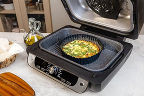 WAP Fritadeira Elétrica Air Fryer Barbecue Digital 12 em 1 10 Litros 4 Níveis de Temperatura Antiaderente 1700W - Alta Performance