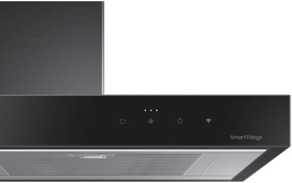 Coifa Samsung Wi Fi 90 cm Preto Inox NK36CB600W33BZ - Elegante