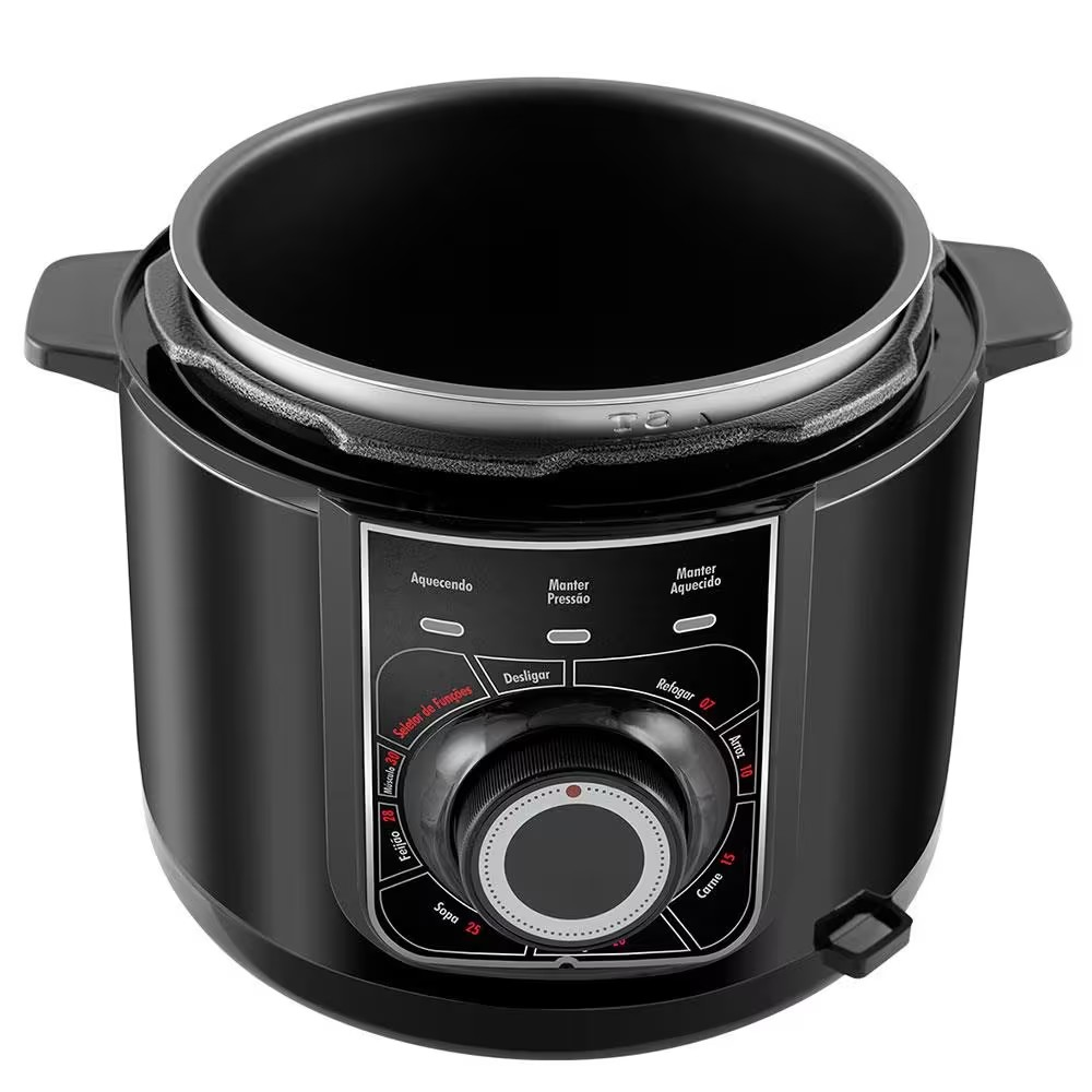 Panela Elétrica de Pressão Multifuncional Philco PPP02PI 5L – Preta - Completo
