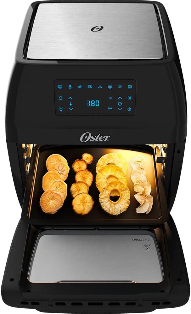 Oster OFRT780 Fritadeira forno 3 em 1 1800 W ‎Preto - Completo