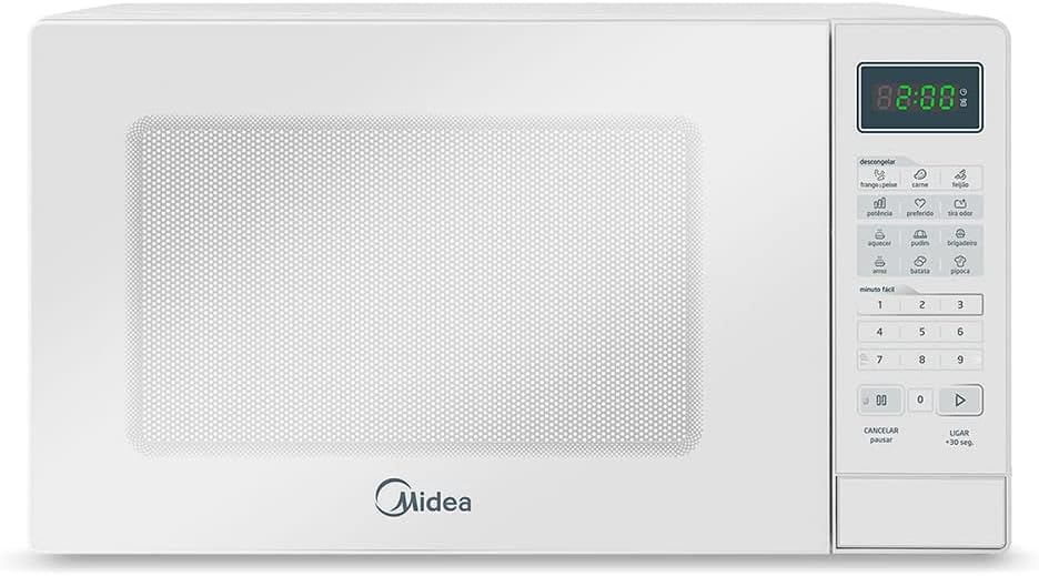 Forno Micro ondas 20L Branco Midea 127V MRAB21 - Moderno