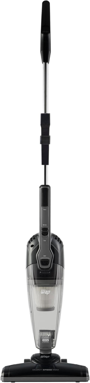 WAP Aspirador de Pó Vertical SILENT SPEED MAX 3 em 1 Compacto 1 Litro com Extensor Removível 85mbar 1350W 127V - Elegante