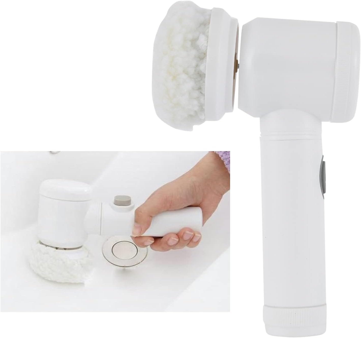 Escova elétrica de limpeza 5 em 1 Magic USB Charging Powered Scrubber para cozinha banheiro banheira chuveiro tapete bidê sofá Escova de limpeza elétrica Escova de limpeza 5 em 1 Escova de limpeza Escova de limpeza de carregamento USB. - Premium