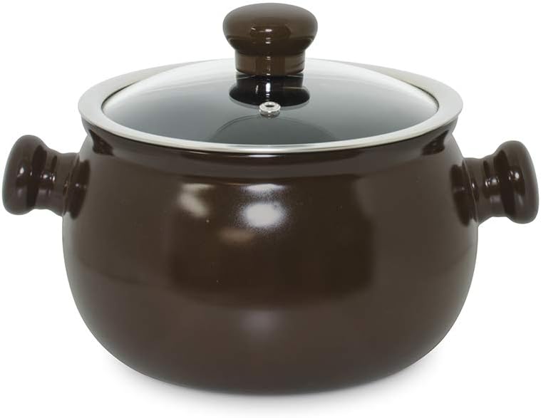 Conjunto De Panelas Premiere Joy 5 Peças Chocolate Ceraflame - Elegante