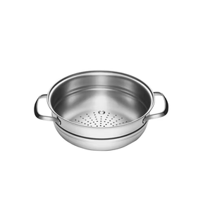 Jogo de Panelas Tramontina Aço Inox Allegra 5 Peças Fundo Triplo + Pegador de Massa - Completo