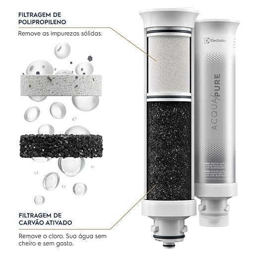 Eletrolux Purificador de água Gelada Fria e Natural Elétrico Compacto Pure 4x Azul (PE12A) - Moderno