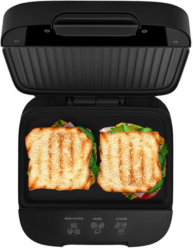 Sanduicheira Elétrica Cadence Click - Elegante